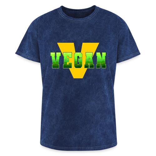 Vegan Energy V - Washed Unisex T-Shirt