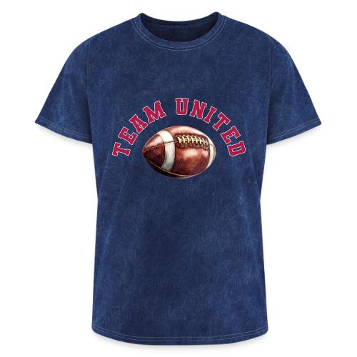 Team United American Football Design - Washed Unisex T-Shirt