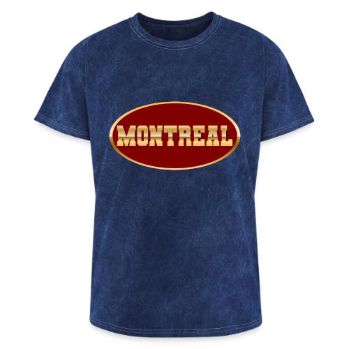 Montreal in Gold - Washed Unisex T-Shirt