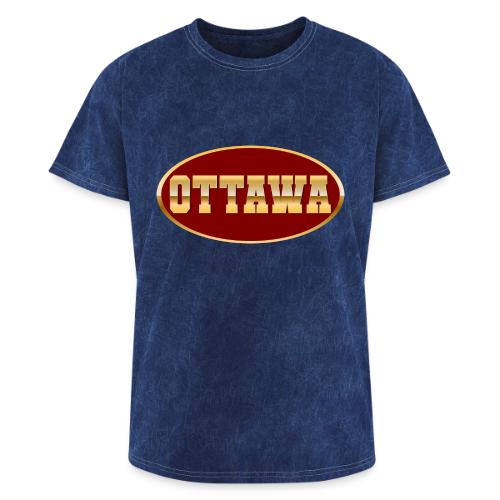 Golden Pulse – Ottawa - Washed Unisex T-Shirt