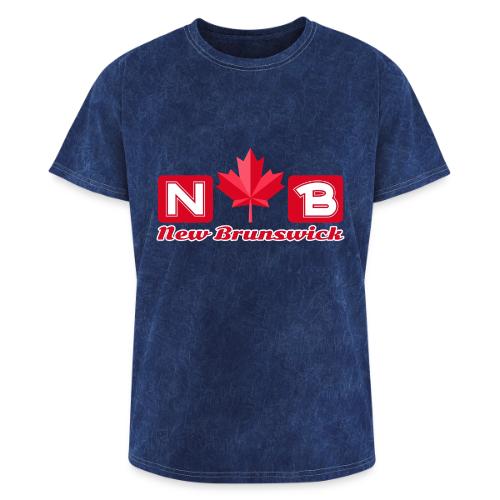 New Brunswick, province of Canada - Washed Unisex T-Shirt