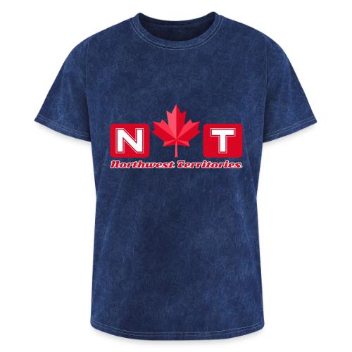 Canada: Northern Identity Emblem - Washed Unisex T-Shirt