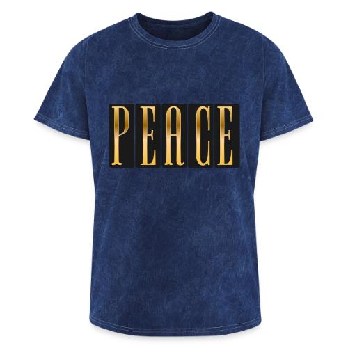 Peace in Gold - Washed Unisex T-Shirt