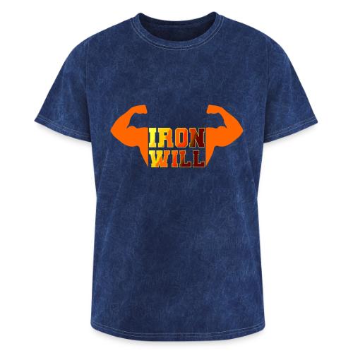 Bodybuilding: Iron Will Power - Washed Unisex T-Shirt