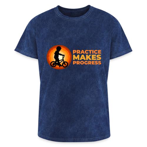 Practice makes progress - Washed Unisex T-Shirt