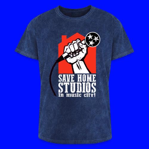 Save Home Studios In Music City - Washed Unisex T-Shirt