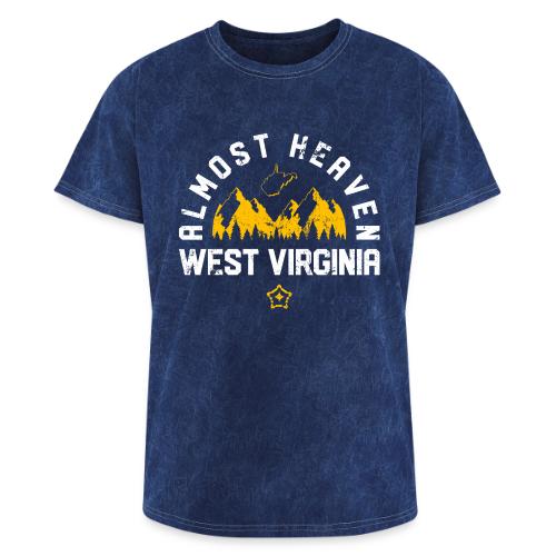 almost heaven png - Washed Unisex T-Shirt