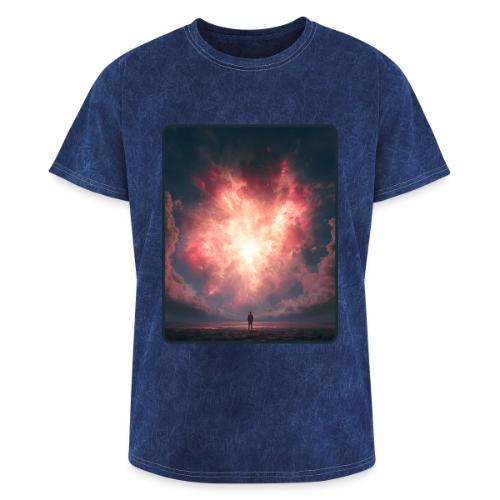 Supernova Sky Sci-Fi Artwork - Washed Unisex T-Shirt