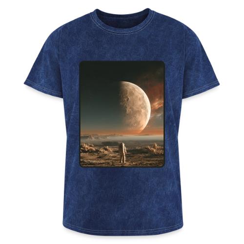 Astronaut on an Alien Moon - Washed Unisex T-Shirt