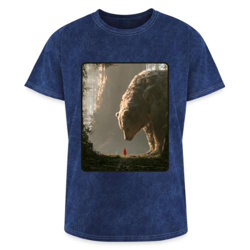 The Bear Who Found the Forest - Washed Unisex T-Shirt