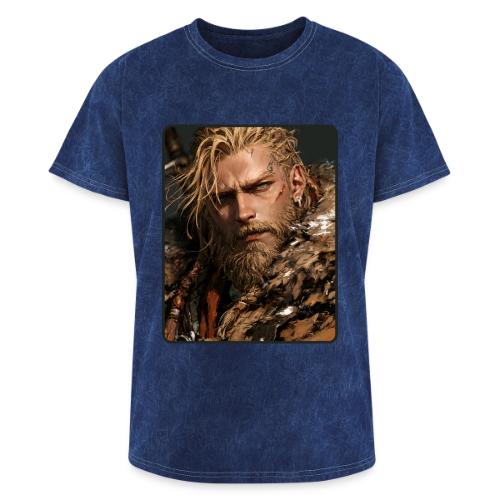 Battle-Scarred Viking Warrior - Washed Unisex T-Shirt