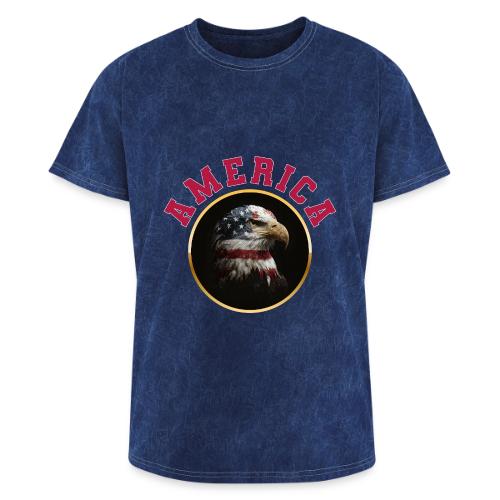 America Soars - Washed Unisex T-Shirt