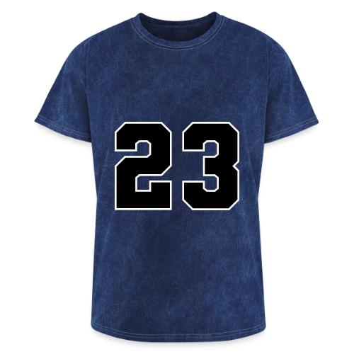 Varsity Number 23 Athletic Style - Washed Unisex T-Shirt