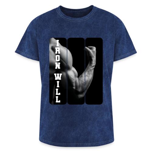 Bodybuilding: Iron Will - Washed Unisex T-Shirt