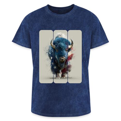USA: Spirit of the Plains - Washed Unisex T-Shirt