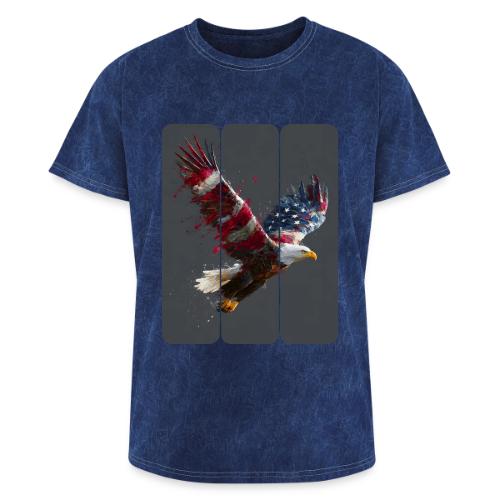 USA: Freedom in Flight - Washed Unisex T-Shirt