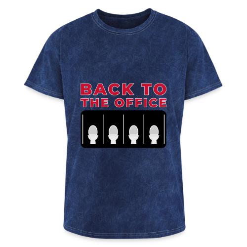 Back to the Office Satire Design - Washed Unisex T-Shirt
