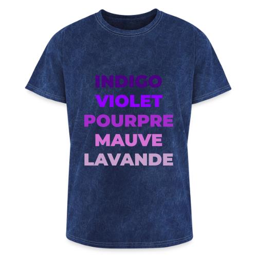 Shades of purple - Washed Unisex T-Shirt
