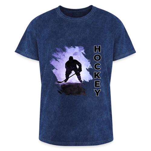 Hockey Charge - Washed Unisex T-Shirt