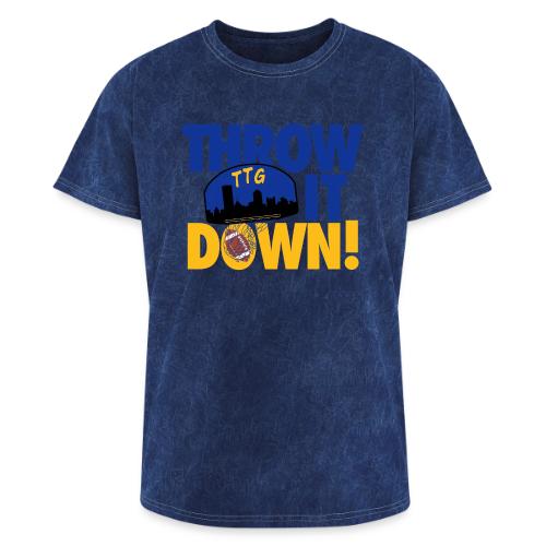 Throw it Down - Washed Unisex T-Shirt