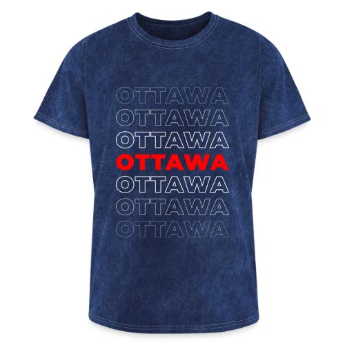 Ottawa Centered - Washed Unisex T-Shirt