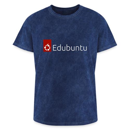 Edubuntu Logo 2023 - White - Washed Unisex T-Shirt