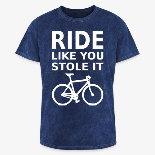 ride like you stole it - bicycle - Washed Unisex T-Shirt