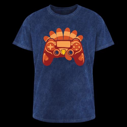 Gamer Turkey Thanksgiving - Washed Unisex T-Shirt