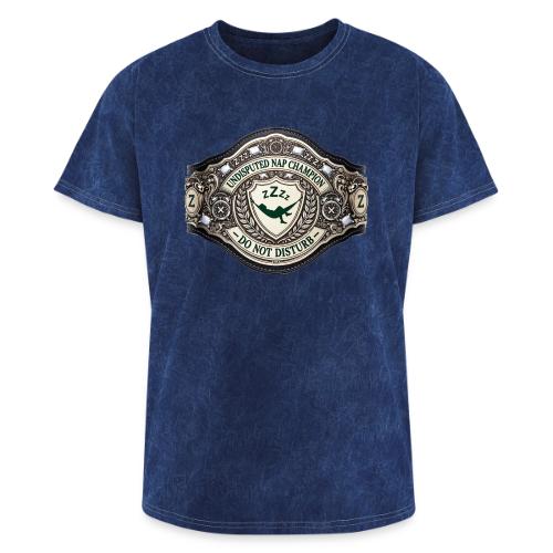 Nap Champion Belt T Shirt - Washed Unisex T-Shirt