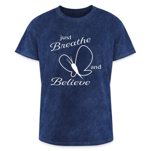 Just Believe Women's Apparel Design - Washed Unisex T-Shirt