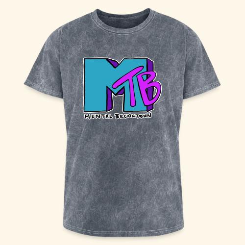Mental Breakdown in the 90's - Washed Unisex T-Shirt