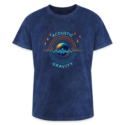Acoustic Gravity Earth - Washed Unisex T-Shirt