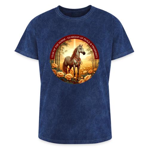 Year of the Horse Guardian T Shirt, Lunar New Year - Washed Unisex T-Shirt