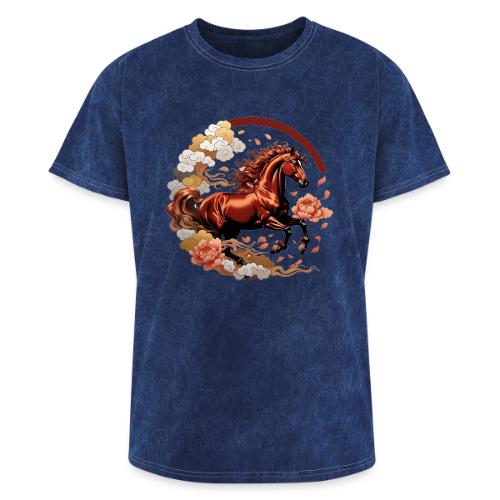 Year of the Horse T Shirt, Lunar New Year Gift - Washed Unisex T-Shirt