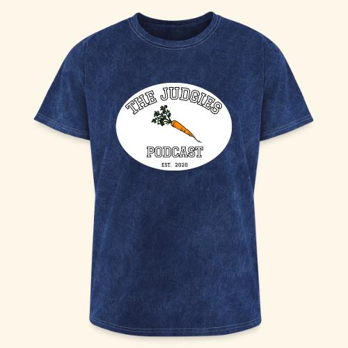 The Judgies Podcast Carrot College Sticker - Washed Unisex T-Shirt