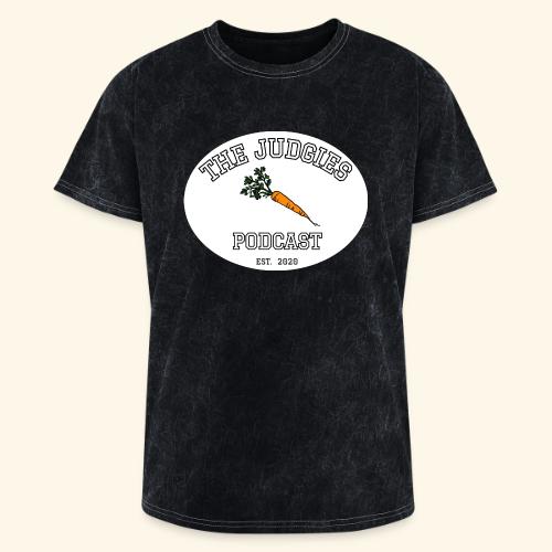 The Judgies Podcast Carrot College Sticker - Washed Unisex T-Shirt