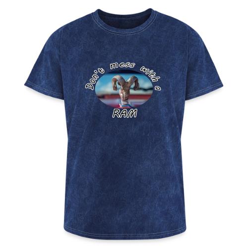 Don’t Mess with a RAM - Washed Unisex T-Shirt