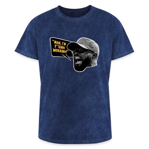 Man, I'm F*cking Working! - Washed Unisex T-Shirt