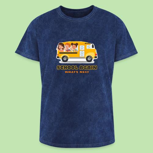 first day of school outfit- school again - Washed Unisex T-Shirt
