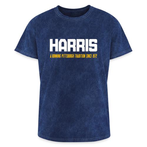 HARRIS: A Running Pittsburgh Tradition Since 1972 - Washed Unisex T-Shirt
