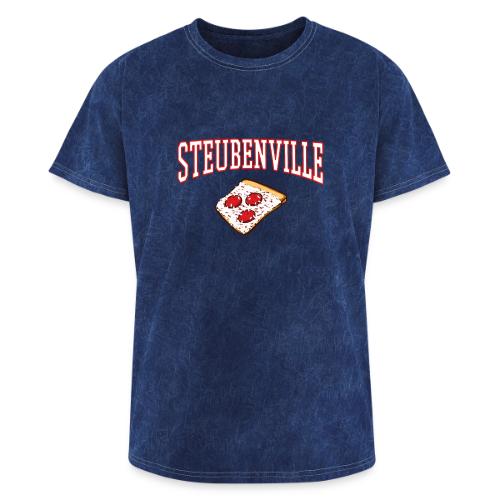 Steubenville Pizza - Wordmark - Washed Unisex T-Shirt