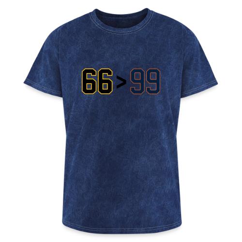66 > 99 - Washed Unisex T-Shirt