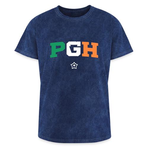 Block PGH - Irish Flag - Washed Unisex T-Shirt