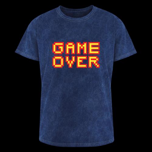 Retro Game Over Screen - Washed Unisex T-Shirt