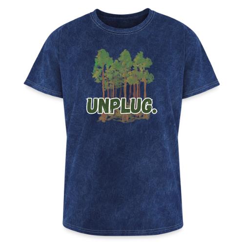 Unplug Series - 4 - Washed Unisex T-Shirt