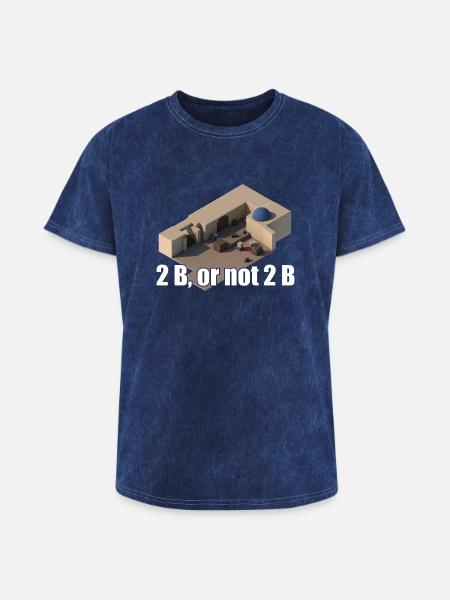 csgo de dust2 - Washed Unisex T-Shirt - mineral navy