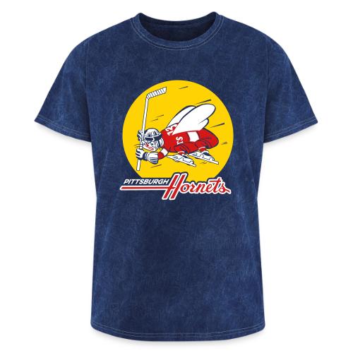 Hornets FUll_on blk - Washed Unisex T-Shirt