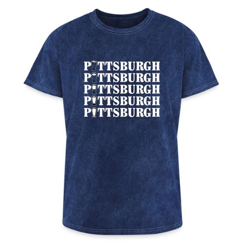 Green Beer in Pittsburgh - Washed Unisex T-Shirt