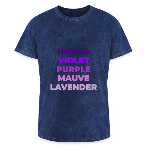 Shades of Purple - Washed Unisex T-Shirt