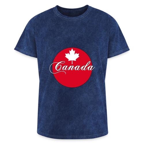 Canada in red and white - Washed Unisex T-Shirt